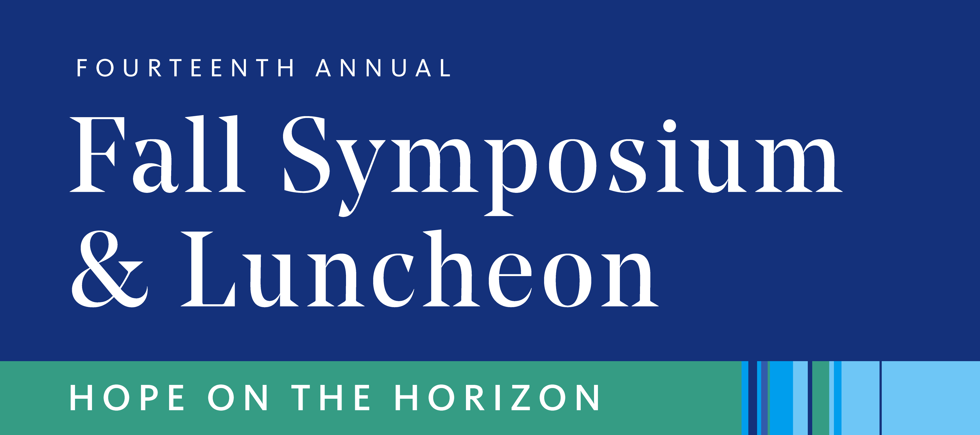 Fourteenth Annual Fall Symposium & Luncheon